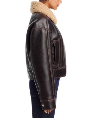 Stevie Faux Leather Jacket