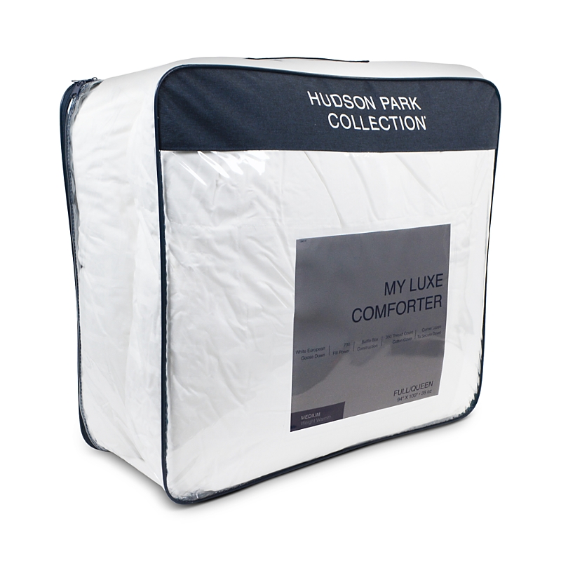 Hudson Park Collection Bloomingdale's My Luxe Asthma & Allergy Friendly Medium Weight Down Comforter, Full/queen - Exclusiv In White