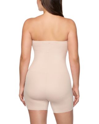 Strapless Mid Thigh Shaping Bodysuit