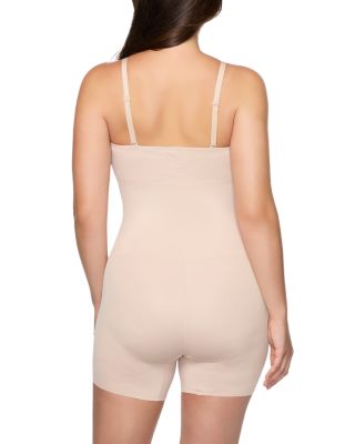 Strapless Mid Thigh Shaping Bodysuit