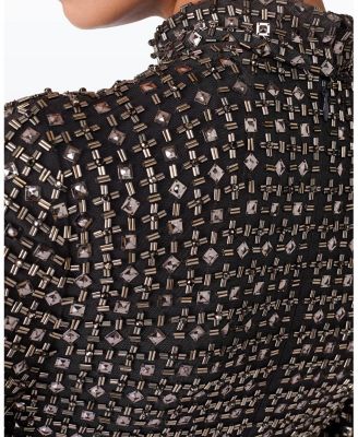 Star Gazer Crystal-Embellished Gown