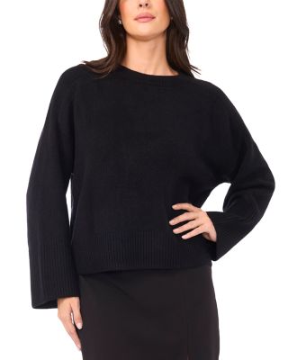 Raglan Wide Sleeve Crewneck Sweater