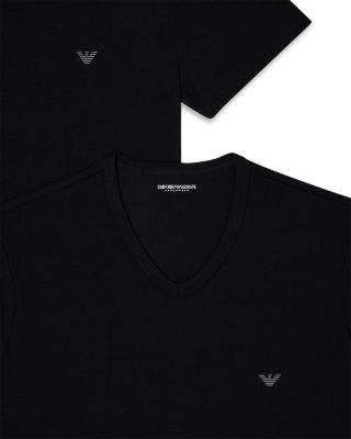 V-Neck Stretch Tees, 2-Pack