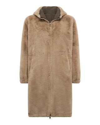 Mayline Reversible Faux Fur Parka