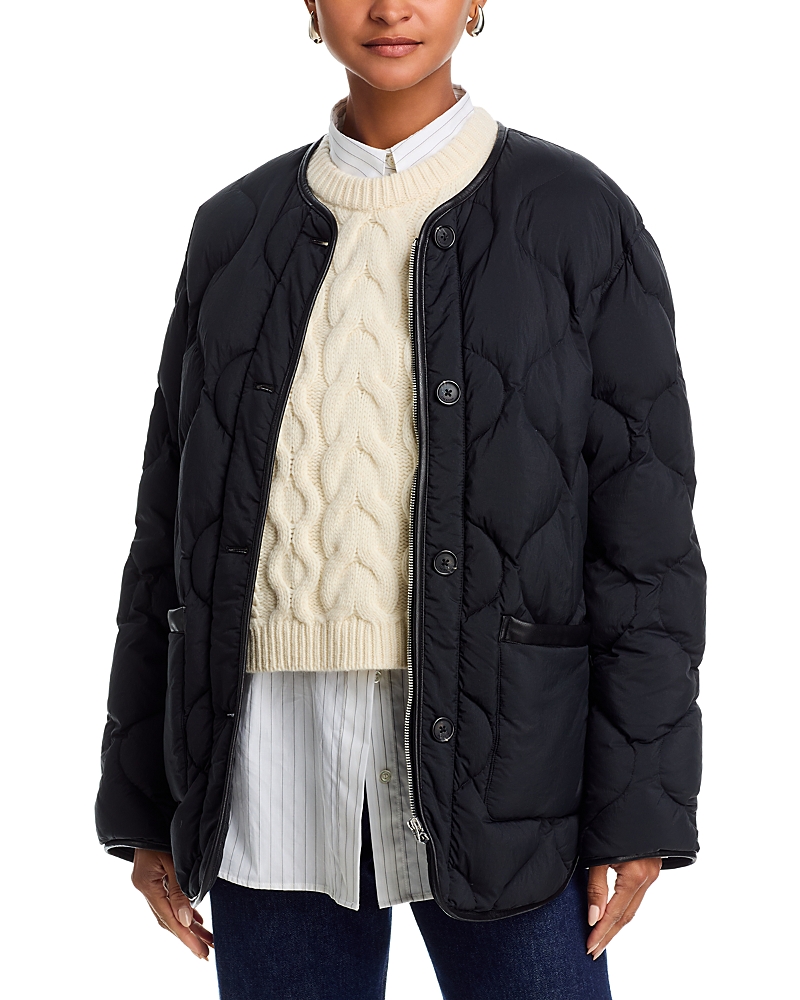 Rag & Bone Tatiana Quilted Jacket In Black