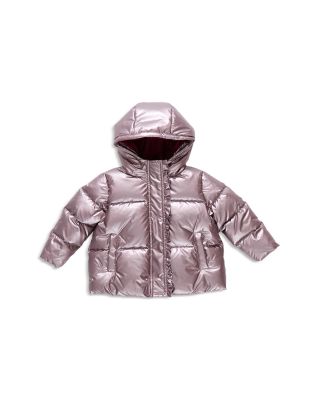 Girls' Ruffled Pete Puffer Down Jacket - Little Kid