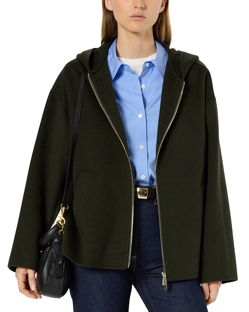 Gerard Darel Milana Coat In Green
