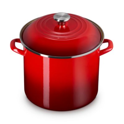 Enamel on Steel Classic Round Stockpot, 12 Qt.