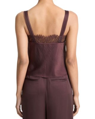 Placed Lace Cami Top