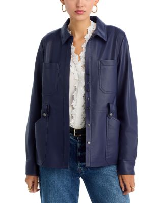 Rowan Faux Leather Jacket  