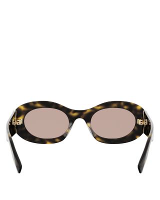 Diva's Dream Oval Sunglasses, 50mm