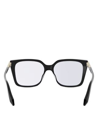 Serpenti Viper Square Eyeglasses, 53mm