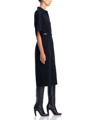 Drop Shoulder Shirt Dress