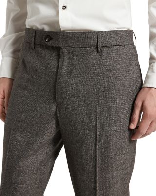 Curtain Style Wool Trousers