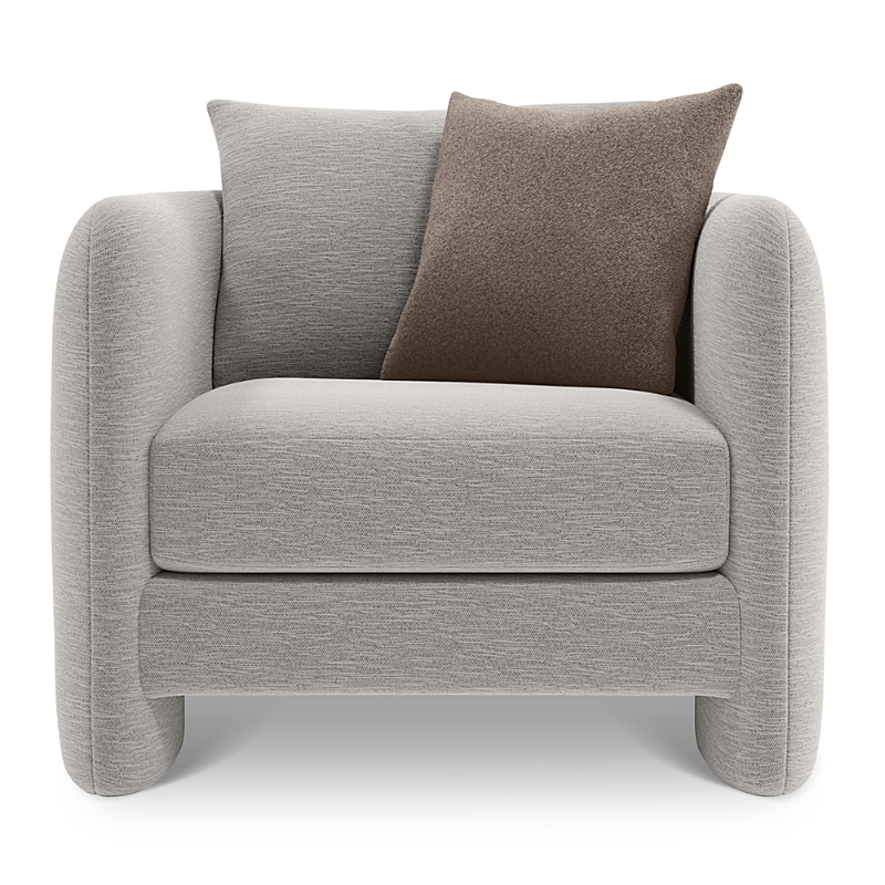 Bernhardt Lafayette Chair In Gray