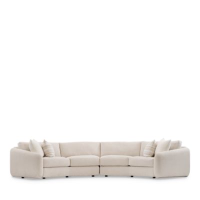 Selma 2-Piece Fabric Sectional