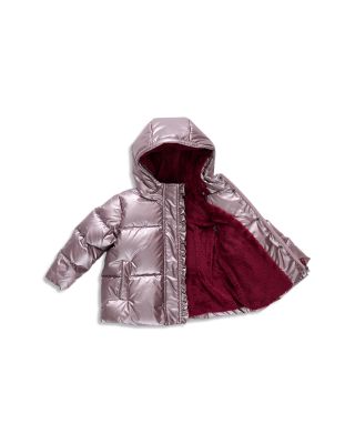 Girls' Ruffled Pete Puffer Down Jacket - Little Kid