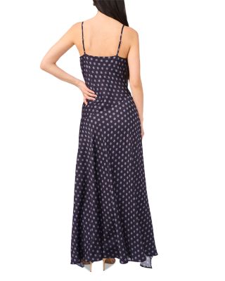 Cowl Neck Asymmetric Dress