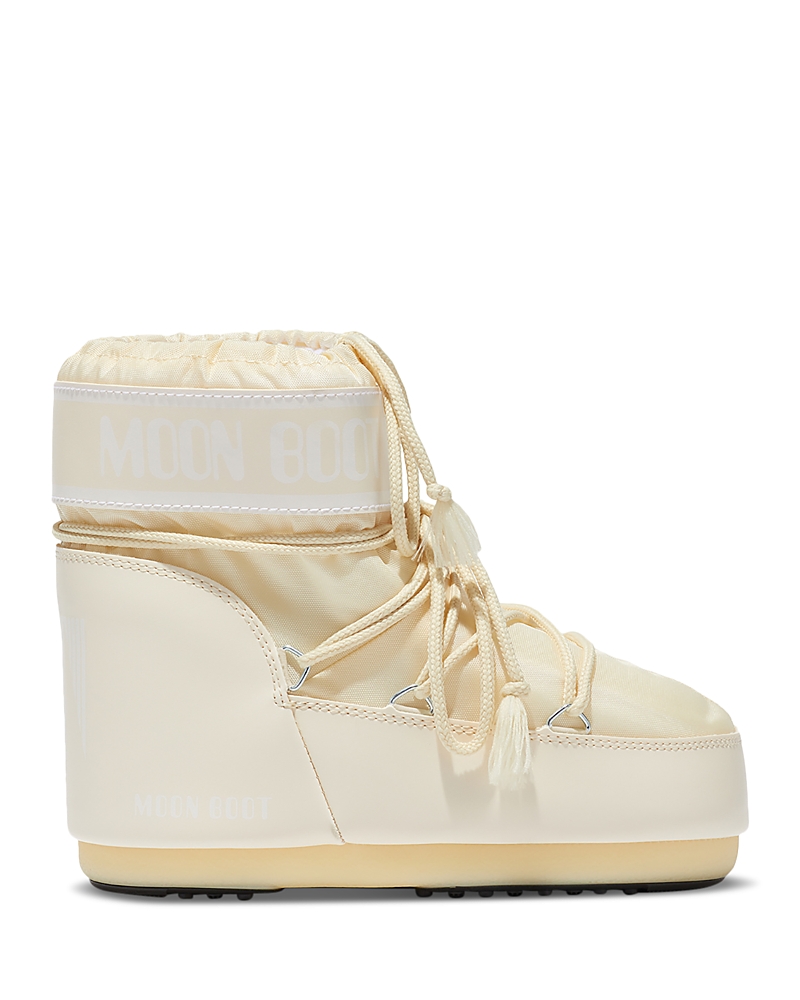 Moon Boot Icon Low Nylon Snow Boots In White