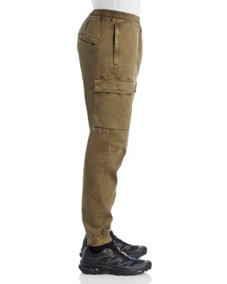 Tapered Cotton Stretch Trousers