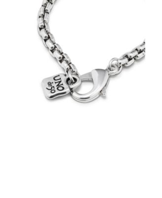  Sterling Silver Plated Chain Bracelet