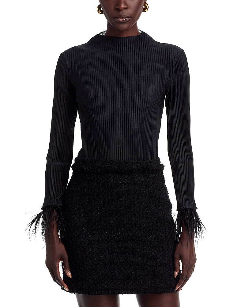 Boss Efedera Feather Cuff Top