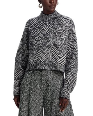 Faclina Mock Neck Sweater