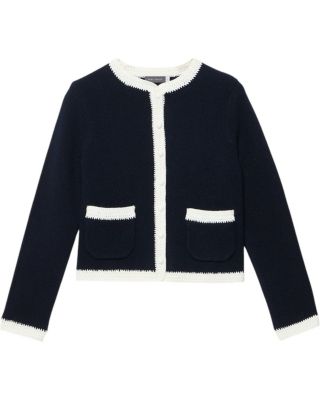 Women's Crochet Cotton Blend Jacket