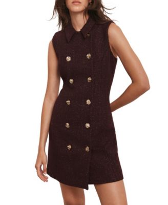 Boucle Mini Shift Dress