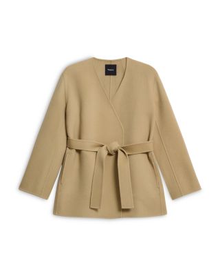 Wool & Cashmere Wrap Jacket 