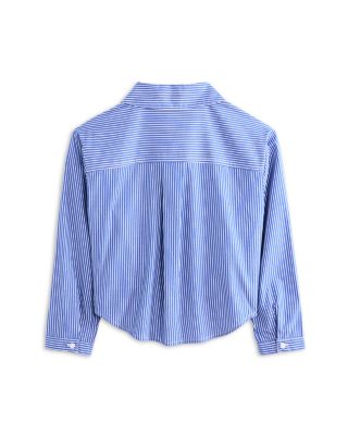 Girls&#39; Poplin Woven Roll Front Shirt - Big Kid