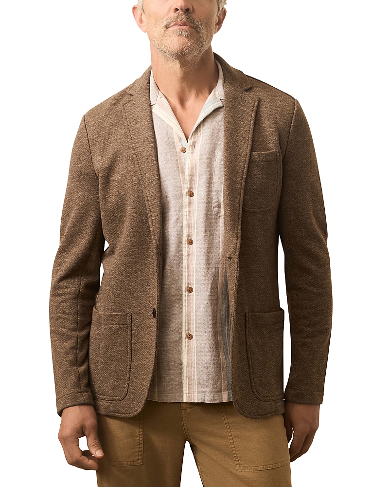 Faherty Inlet Slim Fit Knit Blazer