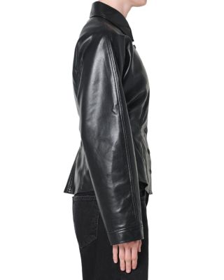 Devon Faux Leather Shirt