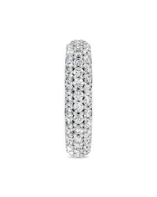 Diamond Pav&eacute; Eternity Band in 14K White Gold, 2.0 tcw