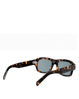 3 Dots HD Rectangle Sunglasses, 53mm