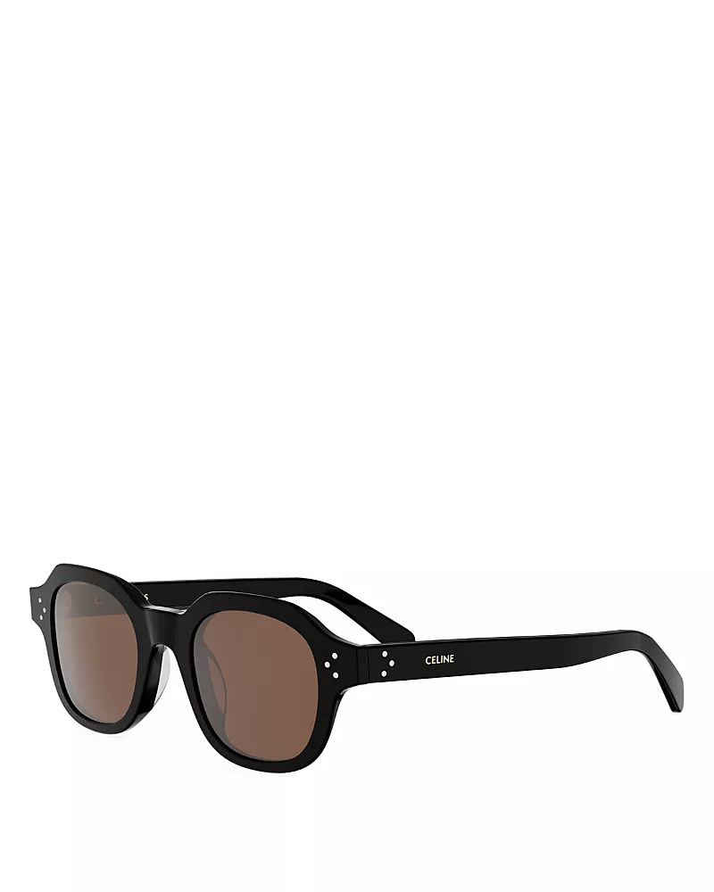 Celine 3 Dots Hd Square Sunglasses, 48mm