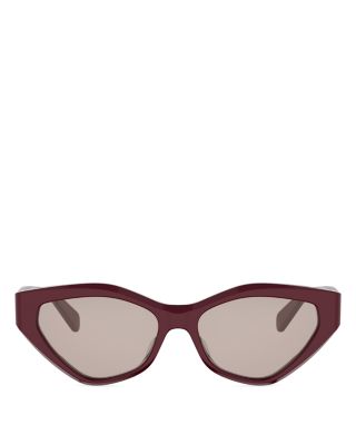 Triomphe Cat Eye Sunglasses, 56mm
