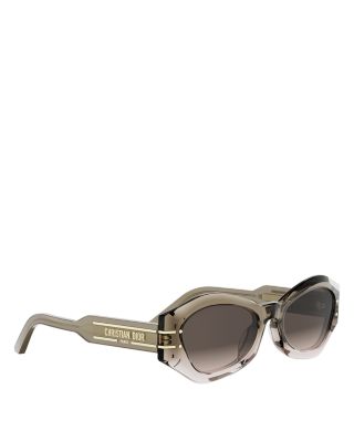DiorSignature B1U Butterfly Sunglasses, 55mm