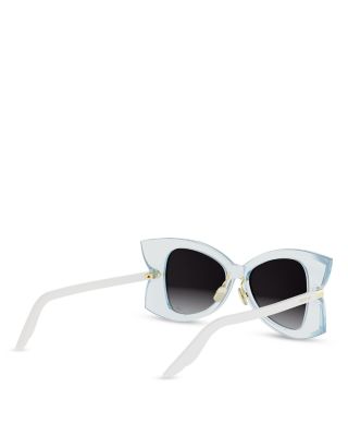 DiorButterfly S1F Butterfly Sunglasses, 53 mm