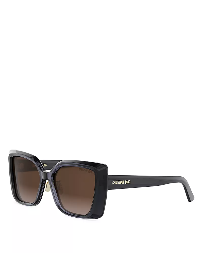 Dior DiorMidnight S5I Square Sunglasses, 55mm