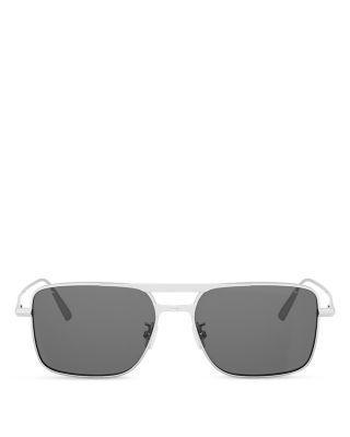DiorBlackSuit S17U Rectangle Sunglasses, 54mm