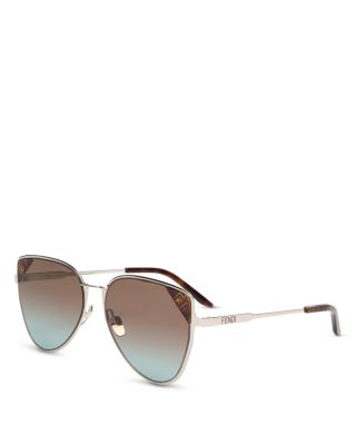 Signature Pilot Sunglasses, 57mm