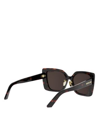 DiorMidnight S5I Square Sunglasses, 55mm