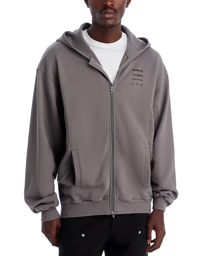 247 Represent Oversized Uprising Graphic Hoodie