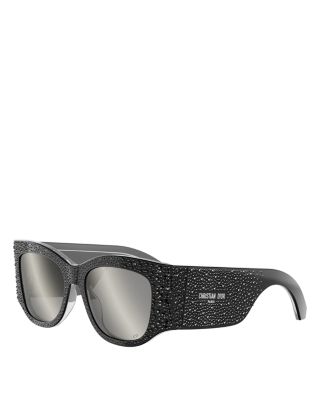 DiorNuit S1F Square Sunglasses, 55 mm