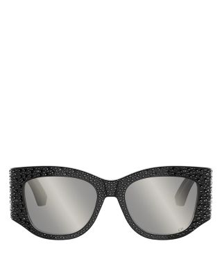 DiorNuit S1F Square Sunglasses, 55 mm
