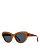Caramel/Solid blue