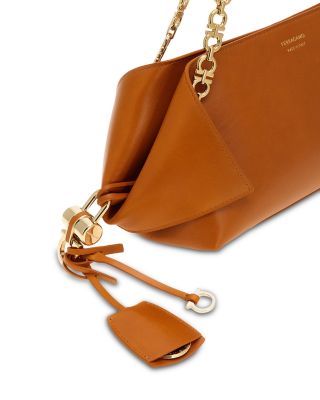 Leather Scarf Shoulder Bag