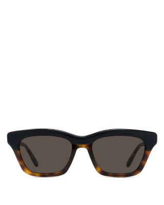 Slim Geometric Sunglasses, 53mm