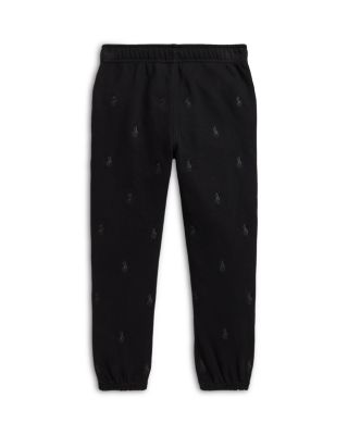Girls' Polo Pony Fleece Jogger Pant - Little Kid